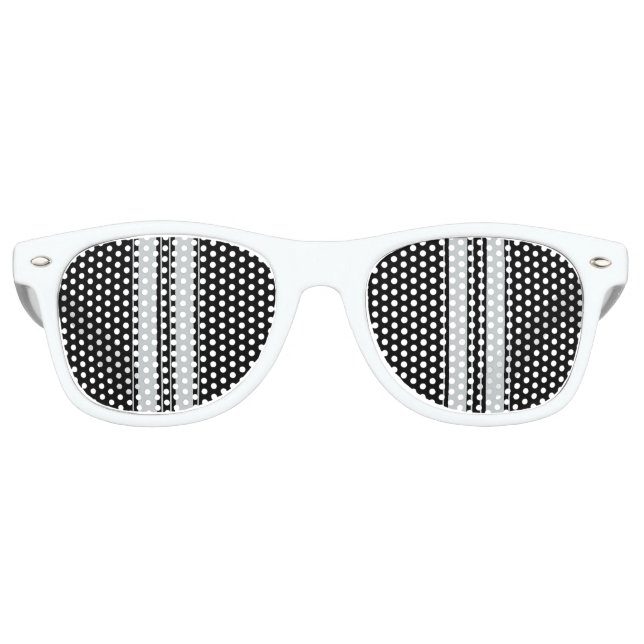 Click Customise to Change Grey to Your Colour Pick Retro Sunglasses (Front)