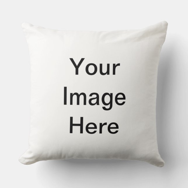 CLICK CUSTOMIZE IT - ADD YOUR PHOTO HERE! MAKE OWN CUSHION (Front)