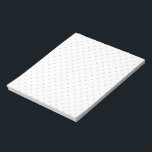 Click Customize it Change Grey to Your Color Pick Notepad<br><div class="desc">Please make sure to customize the color for the front and the back of products with two sides or multiple elements. Easily change the color of this Polka Dots design from the preset grey and white to dots of anyone color of your choice in one step. Just click on the...</div>