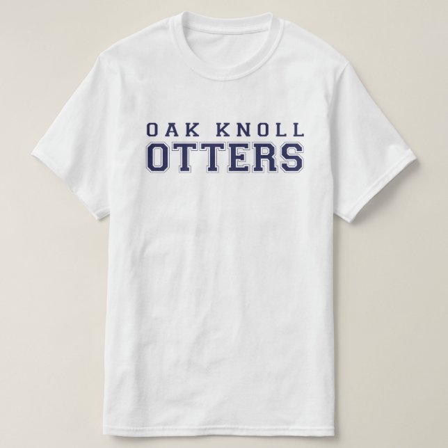 (click to change shirt colour & style) Otters (Design Front)