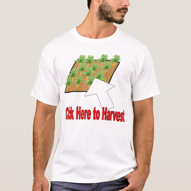 click to harvest T-Shirt (Front)