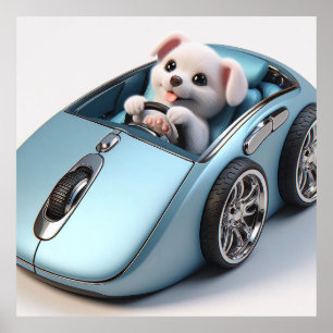 Click & Vroom: Puppy Driver Edition Poster