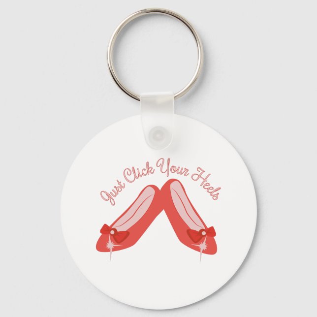 Click Your Heels Key Ring (Front)