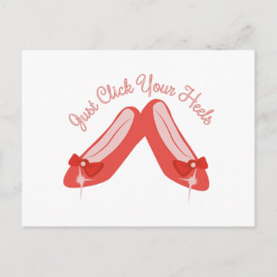 Click Your Heels Postcard