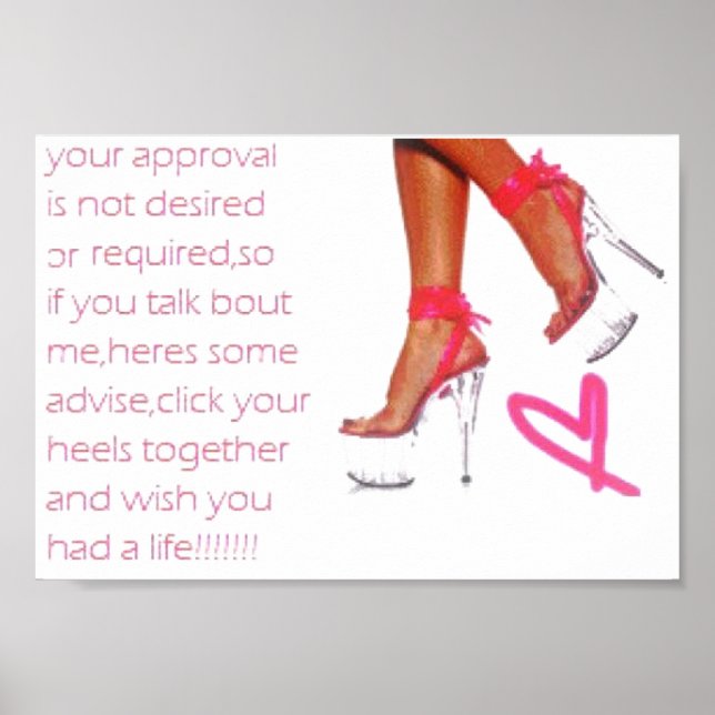 Click Your Heels Poster (Front)