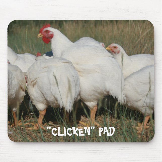 "CLICKEN" PAD MOUSE MAT (Front)
