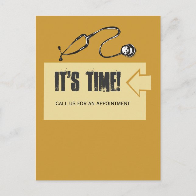 Client  Appointment Reminder Postcard (Front)