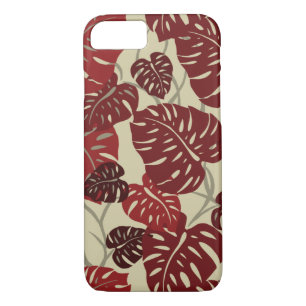 Cliff Hanger Hawaiian Monstera Leaf iPhone 8/7 Case