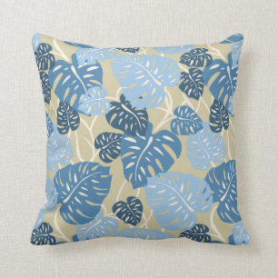 Cliff Hanger Hawaiian Square Decorative Pillows