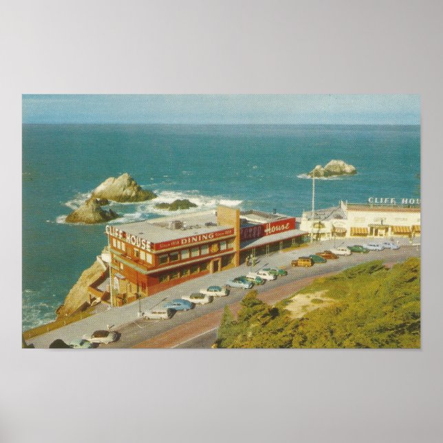 Cliff House, San Francisco CALIFORNIA historic Poster (Front)