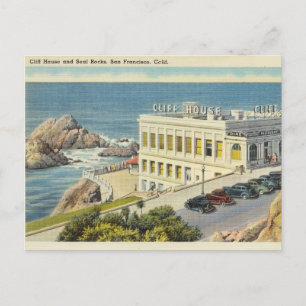 Cliff House Seal Rocks, San Fransisco, California Postcard