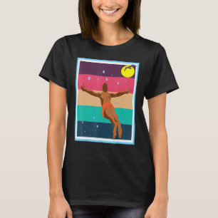 Cliff Jumping Diving Cliff High Diving Water Sport T-Shirt