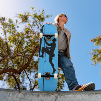 Cliff Silhouette Skateboarder Skateboard