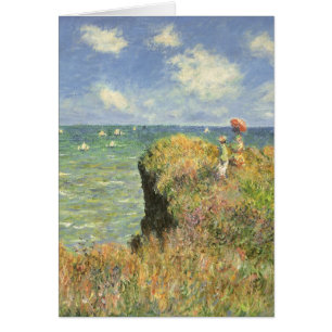 Cliff Walk at Pourville by Claude Monet
