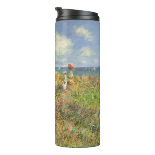 Cliff Walk at Pourville by Claude Monet Thermal Tumbler