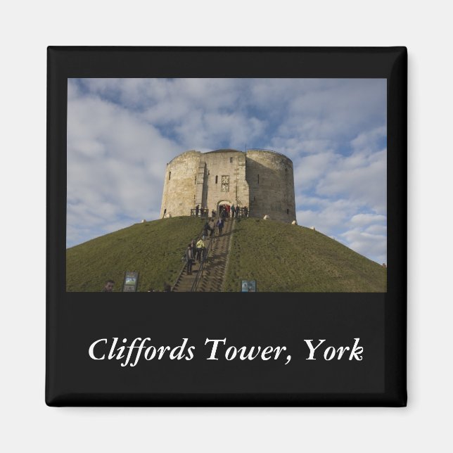 Cliffords Tower, York Magnet (Front)