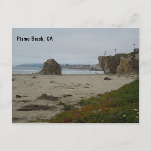Cliffs Along Pismo Beach Shoreline Postcard