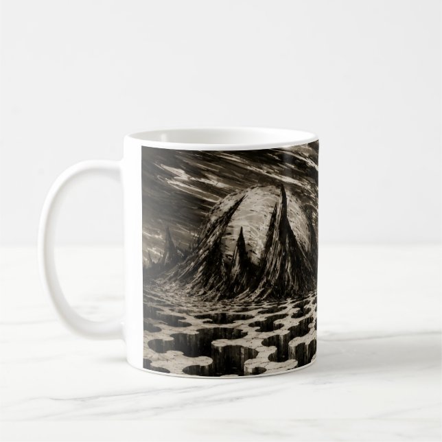 Cliffs and Mountians Mug (Left)