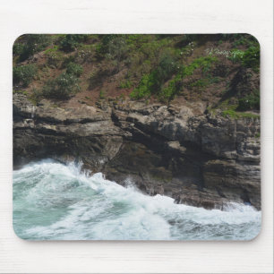 Cliffs at Kilauea Kauai (photography by me) Mouse Mat