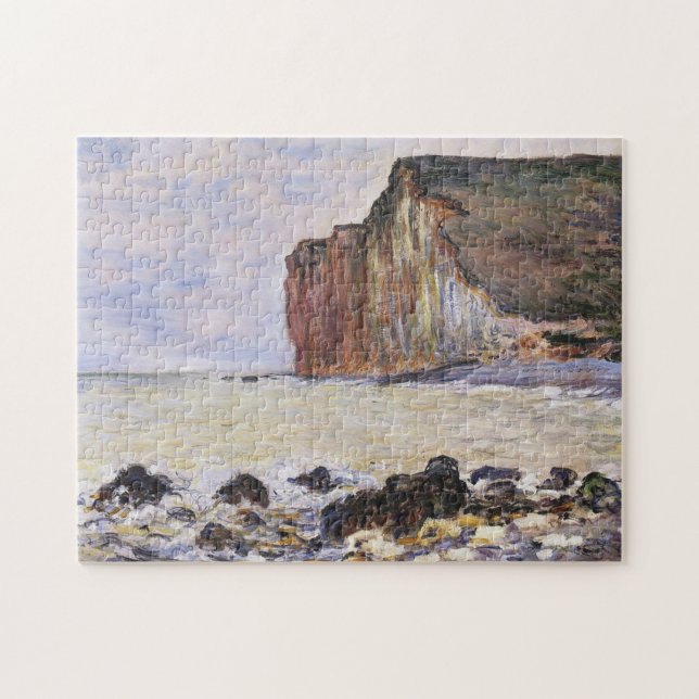 Cliffs of Les Petites-Dalles Monet Fine Art Jigsaw Puzzle (Horizontal)