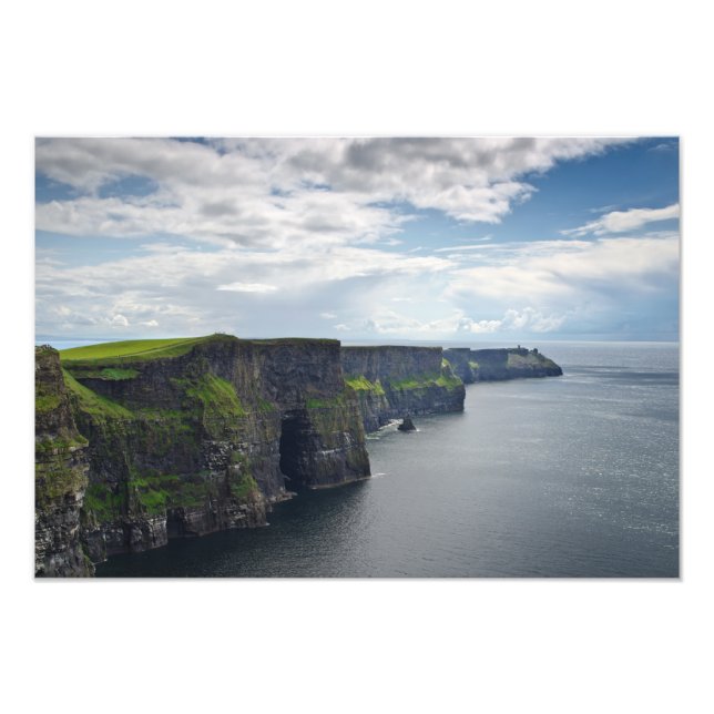 Cliffs of Moher in Ireland photo print (Front)