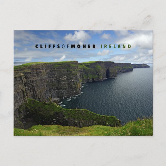 Cliffs of Moher in Ireland Postcard (Front)