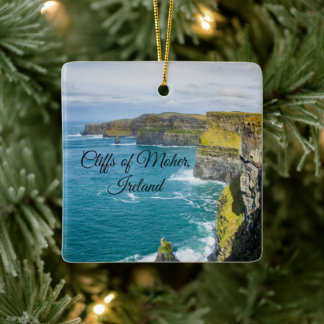 Cliffs of Moher, Ireland Ceramic Ornament