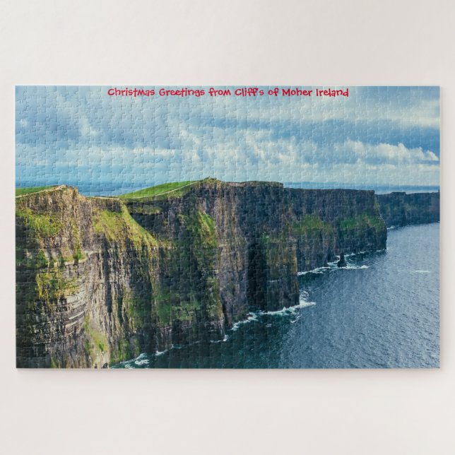 Cliff's of Moher Ireland. Jigsaw Puzzle (Horizontal)