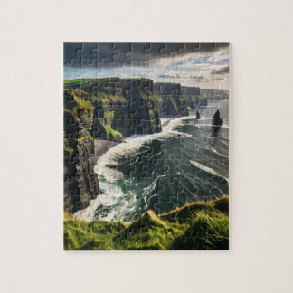 Cliffs of Moher, Ireland Jigsaw Puzzle
