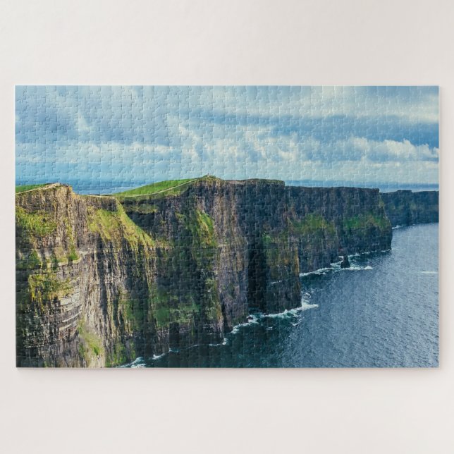 Cliff's of Moher Ireland. Jigsaw Puzzle (Horizontal)