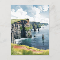 Cliffs of Moher, Ireland Painting