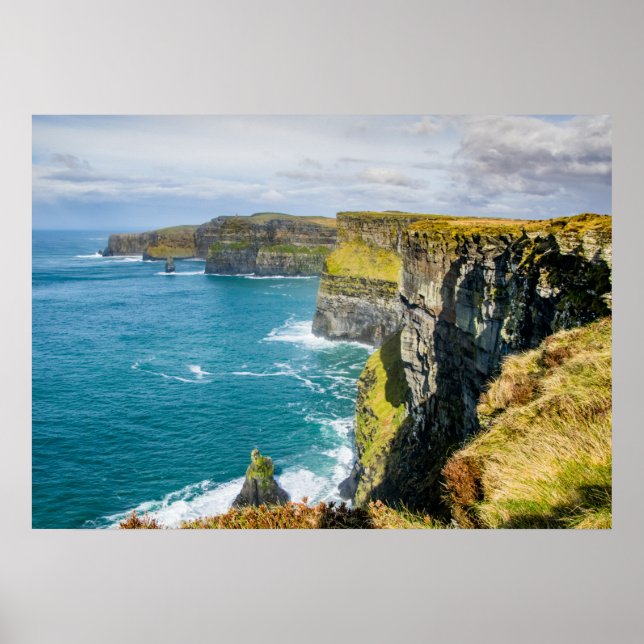 Cliffs of Moher, Ireland Poster (Front)