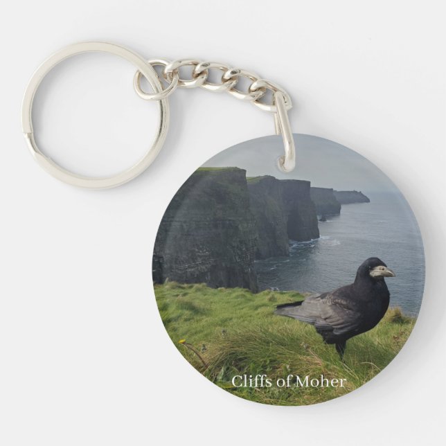 Cliffs of Moher, Ireland Rook Keychain (Front)