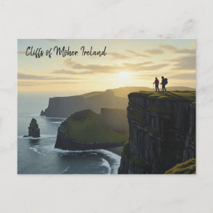 Cliffs of Moher Ireland Travel Postcard