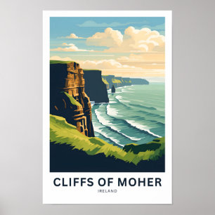 Cliffs of Moher Ireland Travel Print