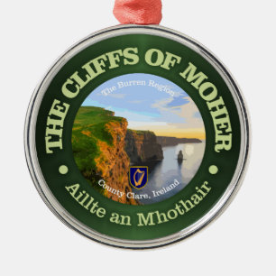 Cliffs of Moher Metal Tree Decoration