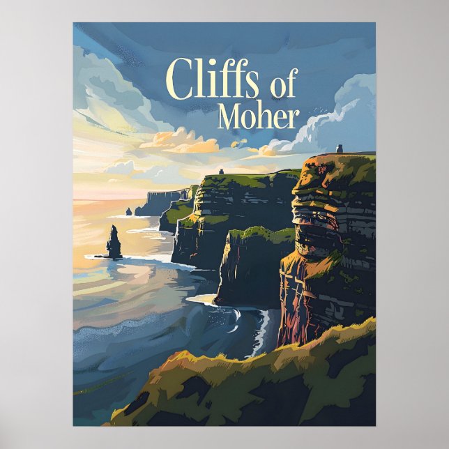 Cliffs of Moher Poster (Front)