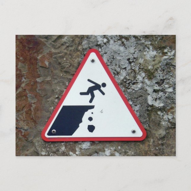 Cliffs of Moher Sign Postcard (Front)