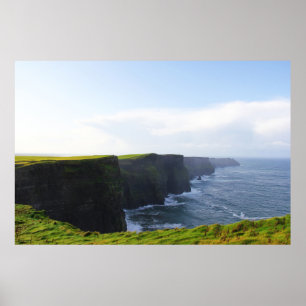 Cliffs of Moher - South View 1 Poster