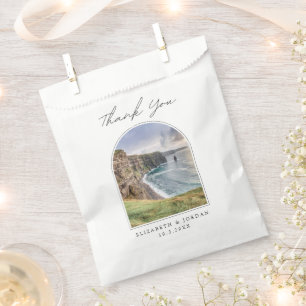 Cliffs of Moher Wedding Favour Ireland Thank You Bags