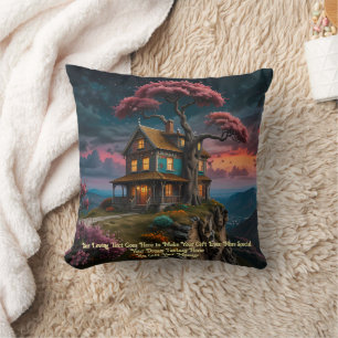 Cliffside Cosy Cottage Cushion