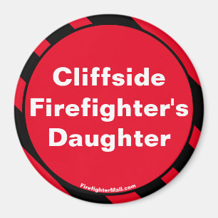 Cliffside Firefighter's Daughter magnet