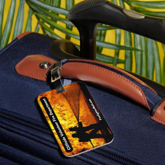 Cliffside Volunteer Fire Department Tag (Front Insitu 1)