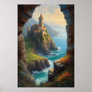 Clifftop Chronicles, Echoes from a Medieval Castle Poster