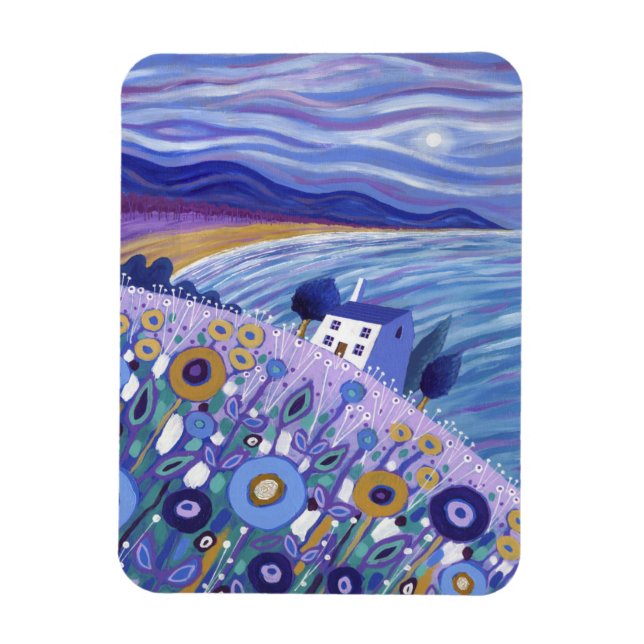Clifftop Cottage 2013 Magnet (Vertical)