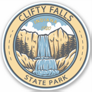 Clifty Falls State Park Indiana Badge