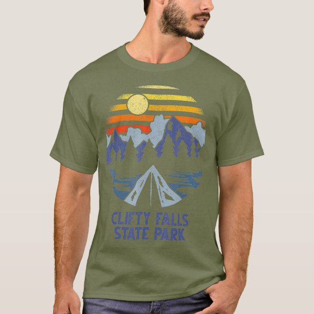 Clifty Falls State Park Indiana IN Outdoors T-Shirt (Front)