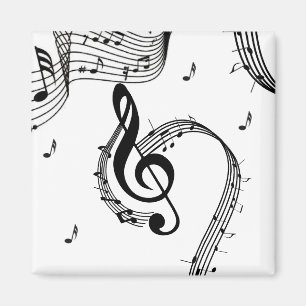 Climactic G Clef Magnet
