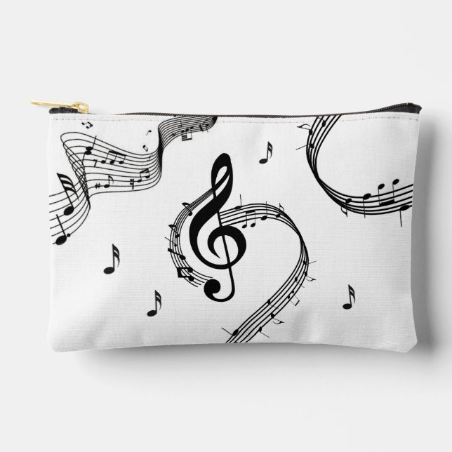 Climactic G Clef Music Accessory Pouch (Front)