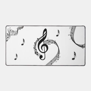 Climactic G Clef Music Desk Mat